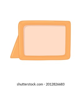 empty picture frame isolated icon