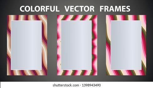 Empty picture frame mock up. Copy space for text, design your idea, quotes and sayings.	