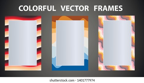 Empty picture frame mock up. Copy space for text, design your idea, quotes and sayings.