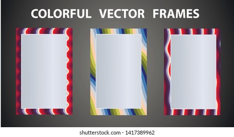 Empty picture frame mock up. Copy space for text, design your idea, quotes and sayings.
