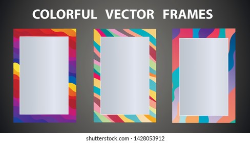 Empty picture frame mock up. Minimalism template flat lay out. Copy space for text, design your idea, quotes and sayings.