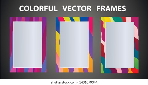 Empty picture frame mock up. Copy space for text, design your idea, quotes and sayings