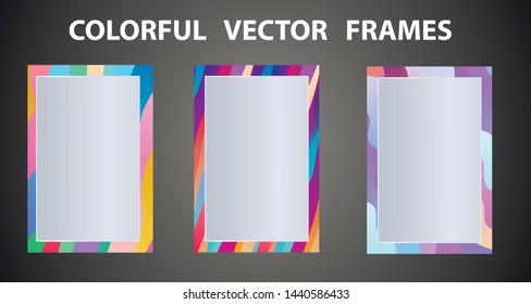 Empty picture frame mock up. Copy space for text, design your idea, quotes and sayings.