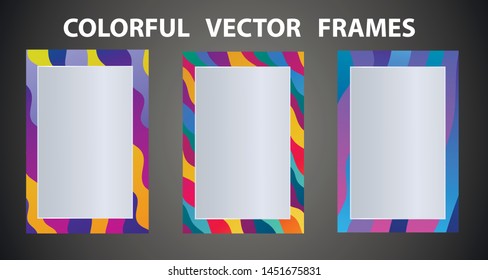 Empty picture frame mock up. Copy space for text, design your idea, quotes and sayings.