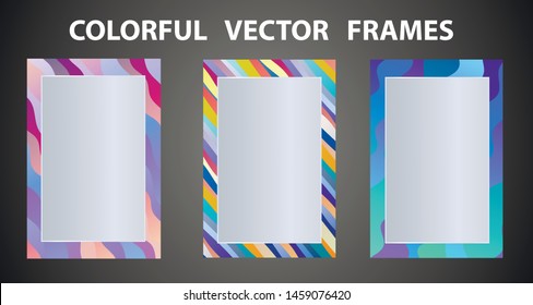 Empty picture frame mock up. Copy space for text, design your idea, quotes and sayings.