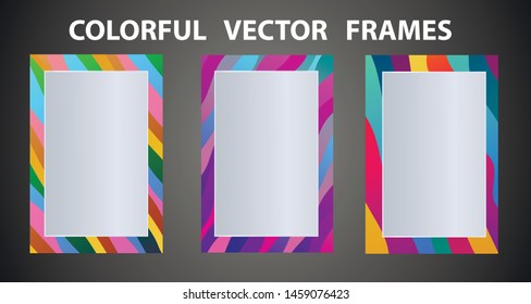 Empty picture frame mock up. Copy space for text, design your idea, quotes and sayings.