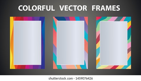 Empty picture frame mock up. Copy space for text, design your idea, quotes and sayings.
