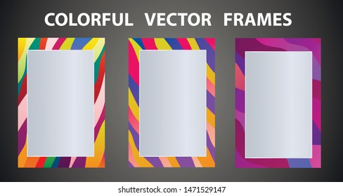 Empty picture frame mock up. Copy space for text, design your idea, quotes and sayings.
