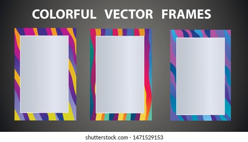 Empty picture frame mock up. Copy space for text, design your idea, quotes and sayings.