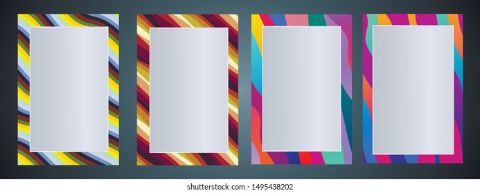 Empty picture frame mock up. Copy space for text, design your idea, quotes and sayings.