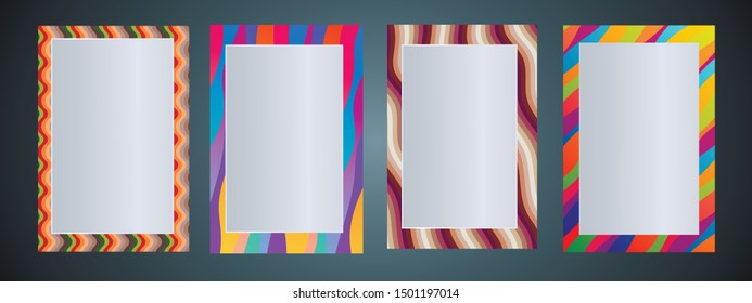 Empty picture frame mock up. Copy space for text, design your idea, quotes and sayings.