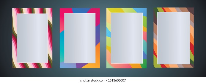 Empty picture frame mock up. Copy space for text, design your idea, quotes and sayings.
