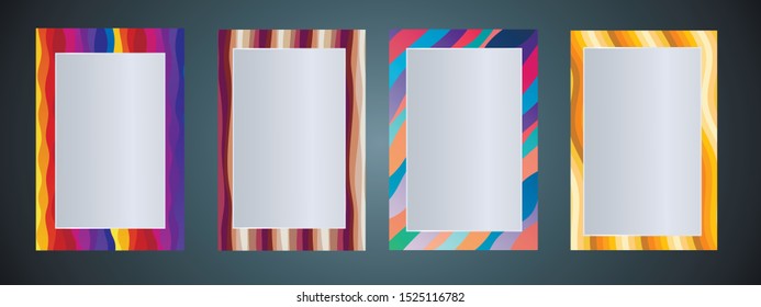 Empty picture frame mock up. Copy space for text, design your idea, quotes and sayings.