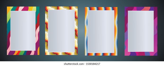 Empty picture frame mock up. Copy space for text, design your idea, quotes and sayings.