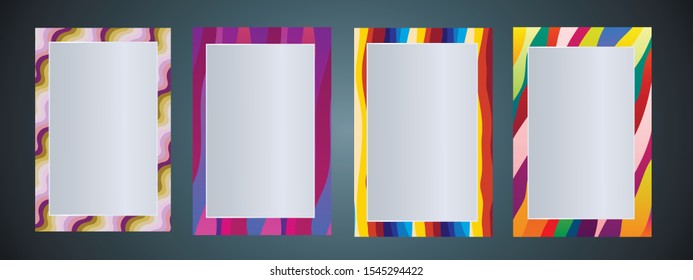 Empty picture frame mock up. Copy space for text, design your idea, quotes and sayings.