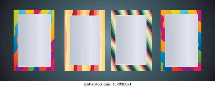Empty picture frame mock up. Copy space for text, design your idea, quotes and sayings.