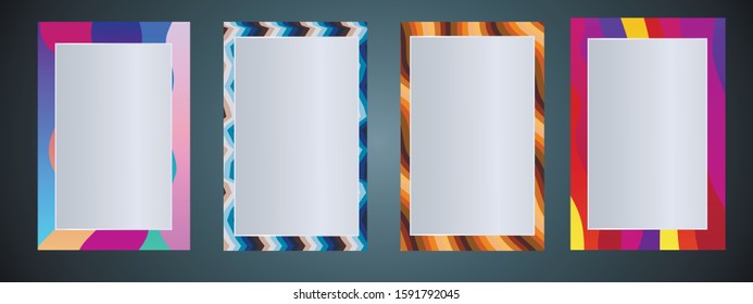 Empty picture frame mock up. Copy space for text, design your idea, quotes and sayings.