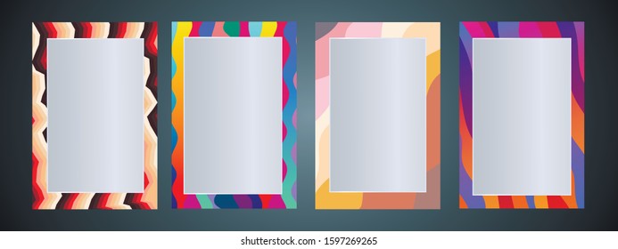 Empty picture frame mock up. Copy space for text, design your idea, quotes and sayings.