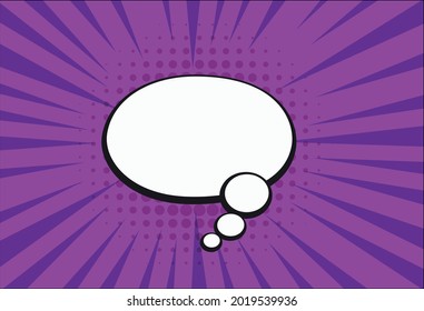 Empty pink cartoon black and white cloud, expression speech boxes.