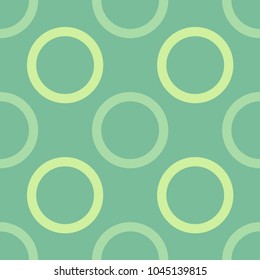 Empty planet seamless pattern. Strict line geometric pattern for your design.