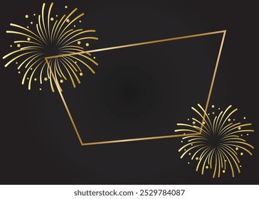 Empty podium with a Christmas, New Year and Black Friday theme, Festive template for social media, New year