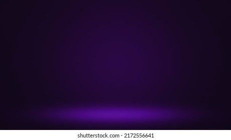 Empty purple color studio room background, can use for background and product display 