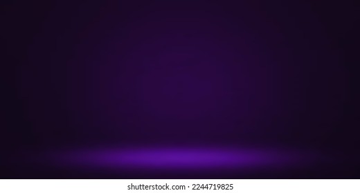 Empty purple color studio room background, can use for background and product display