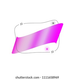 Empty Quote Template,  Quotation Speech Banner, Vector  Illustration
