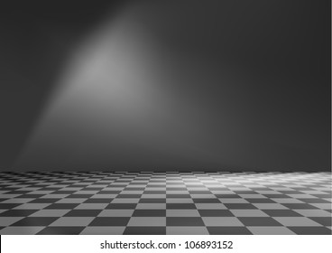 Empty room background. EPS10 vector