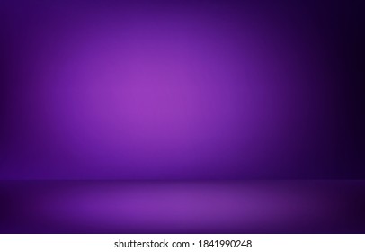 empty room background with purple color. vector background