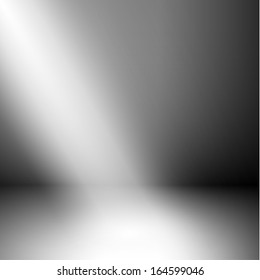 Empty room with illumination - eps10