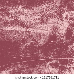 Empty rose grunge background for making aged your design. Distressed Color Pink Texture. EPS10 vector