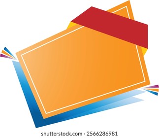 Empty Sale Banner Transparent Vector Design