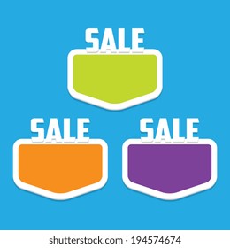 Empty Sale Labels