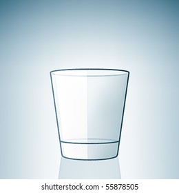 Empty Scotch / Whiskey Glass