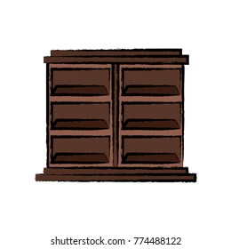 empty shelves unit icon