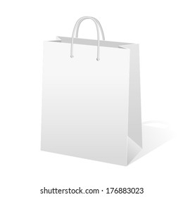 Empty shopping bag.