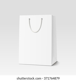Empty Shopping Bag for advertising and branding