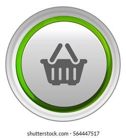 empty shopping basket icon