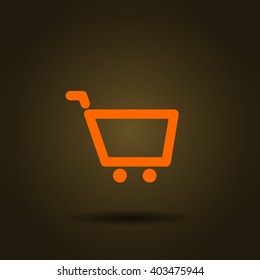 Empty shopping cart icon