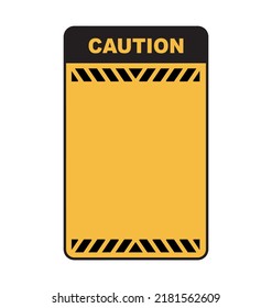 empty sign on white background