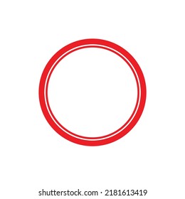 empty sign on white background