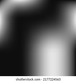 Empty Smooth Metallic Digital Gradient Mesh. Dark Grey Liquid Black Gradient Backdrop. Minimal Watercolor Aluminium Monochrome Blurry Background. Trendy Digital Silver Vector Smooth Surface.