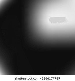 Empty Smooth Metallic Monochrome Gradient Background. Silver Grey Trendy Aluminium Design Picture. Vector Black Dark Minimal Blurry Wallpaper. Watercolor Digital Liquid Empty Gradient Mesh.