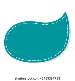 empty speech bubble single for ad sale copy space, Entering Conversation Messages and Thoughts of Cartoon Characters, bubble doodle or sticker dialog, price tag balloon speech