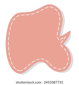 empty speech bubble single for ad sale copy space, Entering Conversation Messages and Thoughts of Cartoon Characters, bubble doodle or sticker dialog, price tag balloon speech