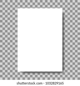 Empty Square Rectangle Poster Card On Stock Vector (Royalty Free ...