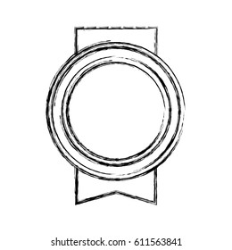 Empty stamp label