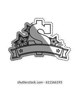 Empty stamp label
