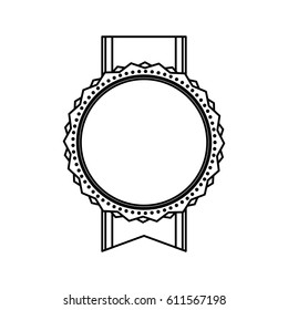 Empty stamp label